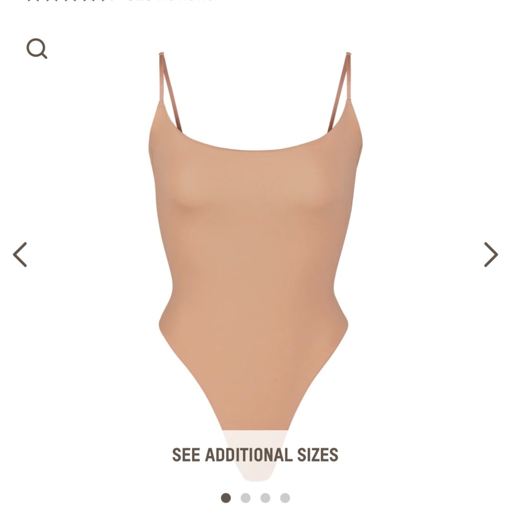 SKIMS FITS EVERYBODY BODYSUIT OCHRE